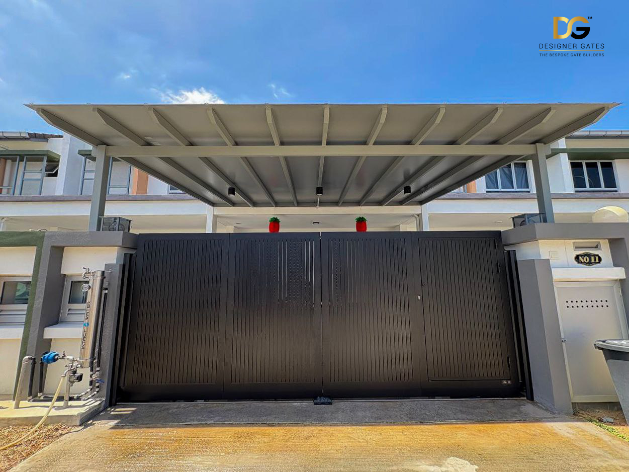 Pagar Aluminium untuk Rumah Teres: Reka Bentuk Paling Sesuai